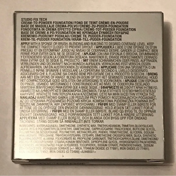 MAC STUDIO FIX TECH CREAM TO POWDER FOUNDATION - N12 - Picture 9 of 10